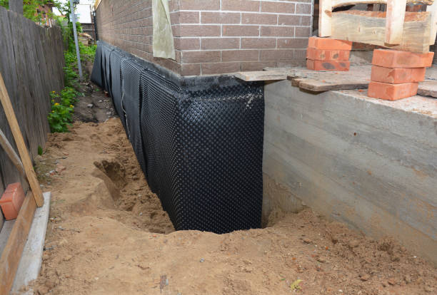 Expert waterproofing evaluation at a Upper Falls, MD property